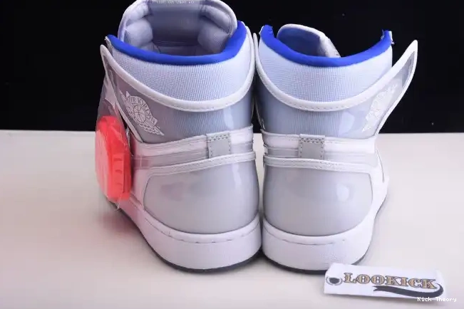Kick Theory Air Racer 1 Blue White Jordan Zoom High CK6637-104 Retro 0604